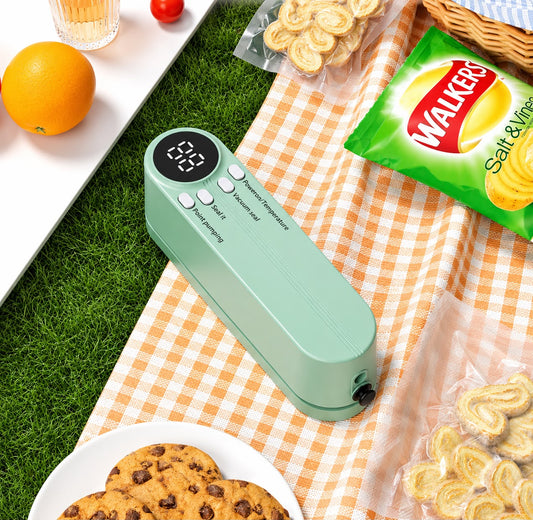 Mini Wireless Vacuum Sealer — Keep Food Fresh 3x Longer