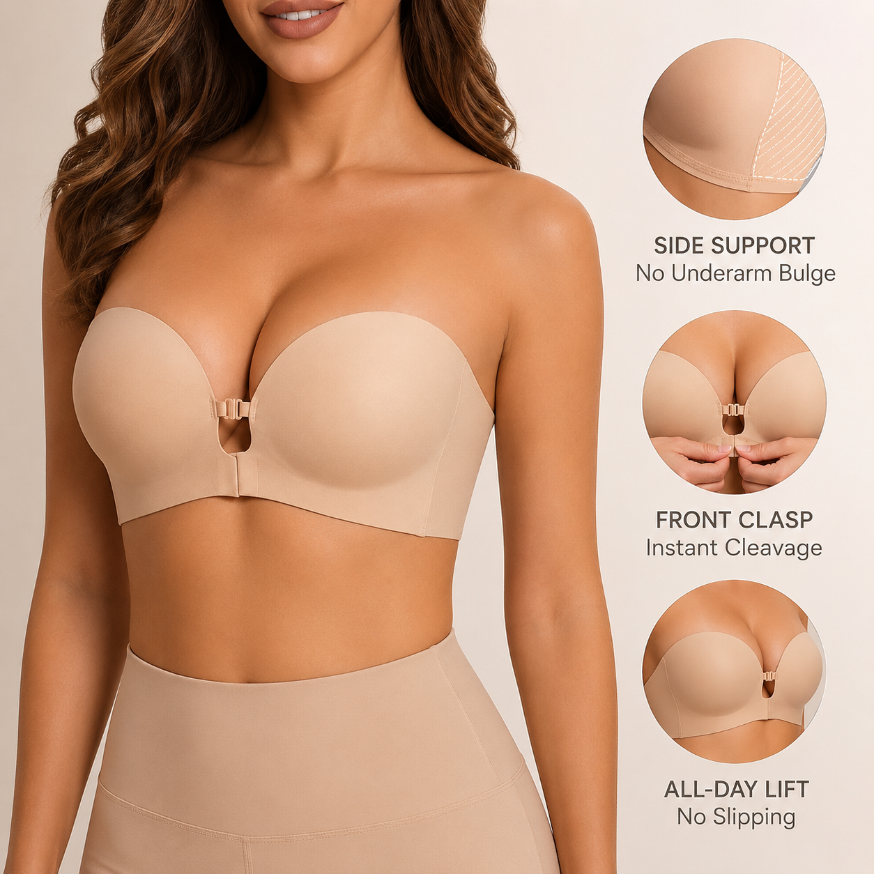 Effortless Lift Strapless Bra